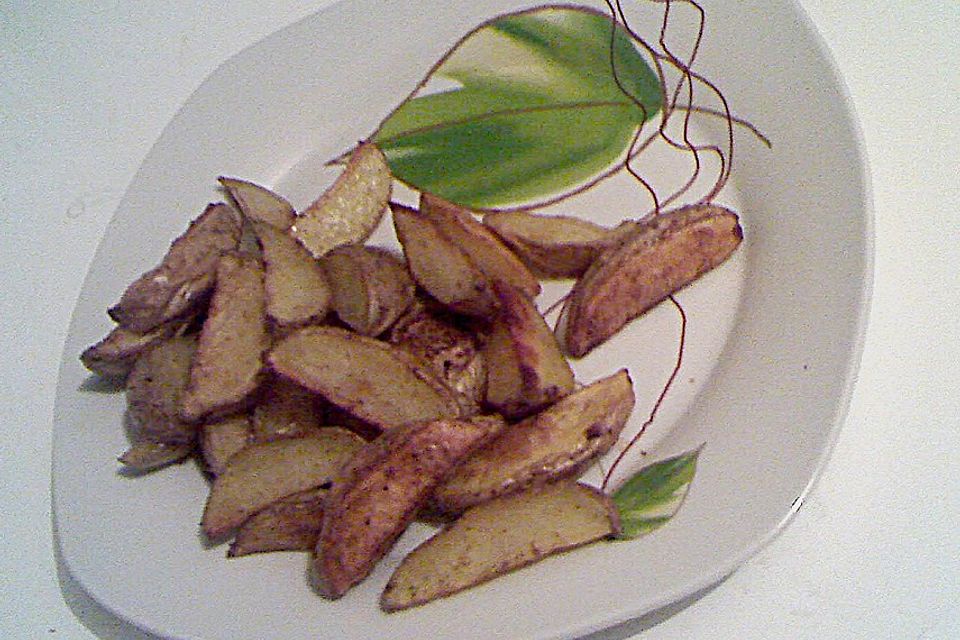 Kartoffel - Wedges, selbst gemacht