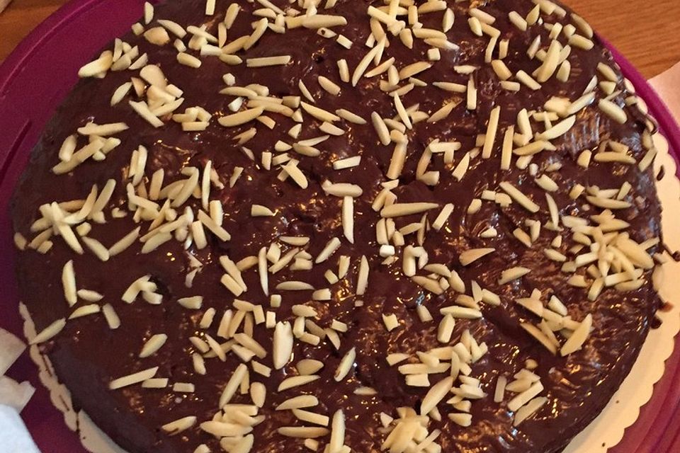 Schoko-Pflaumen-Kuchen