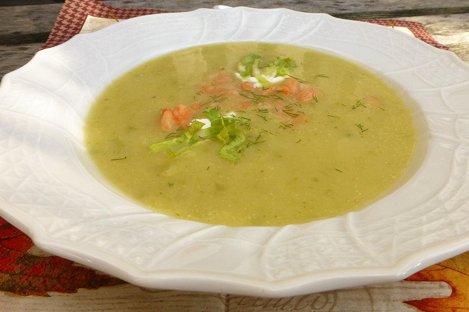 Chicorée-Kartoffel-Suppe