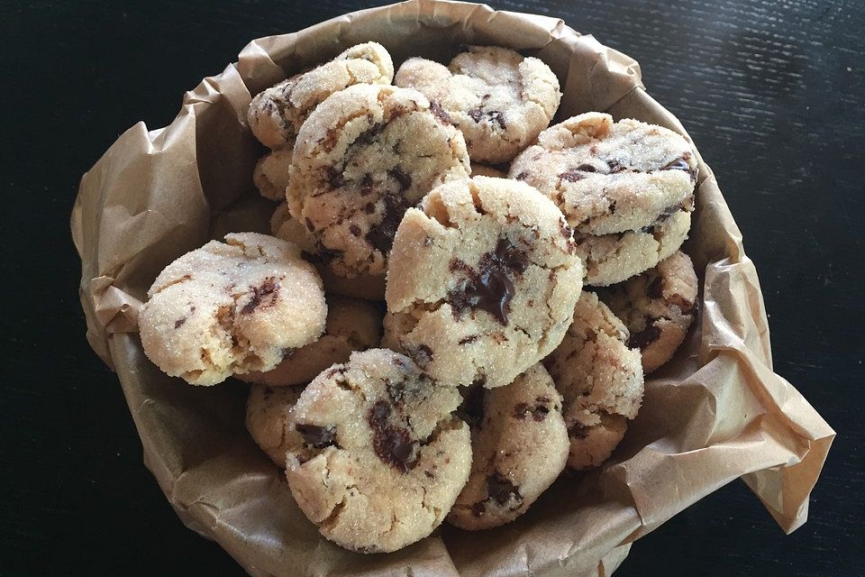 Peanut Butter Chocolate Chunk Cookies