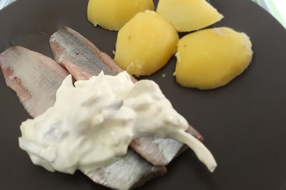 Jungfrauliche Heringsmadels Mit Hausfrauensauce Von Fiefhusener Chefkoch