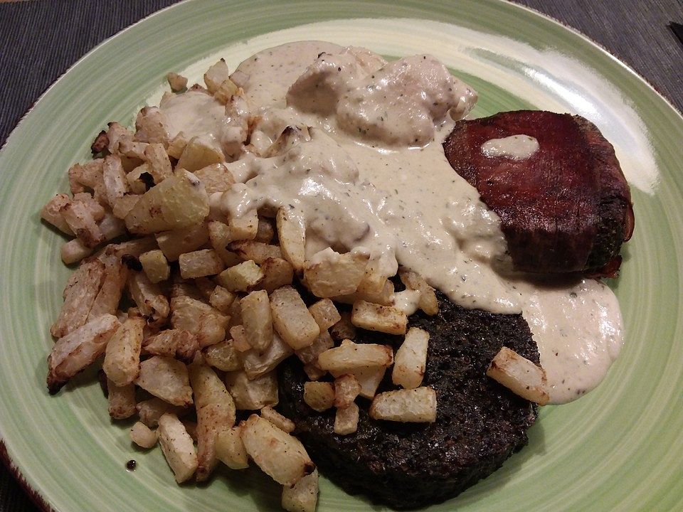 Hähnchenbruststreifen in einer Mascarpone-Mandel-Sauce von kkellings ...