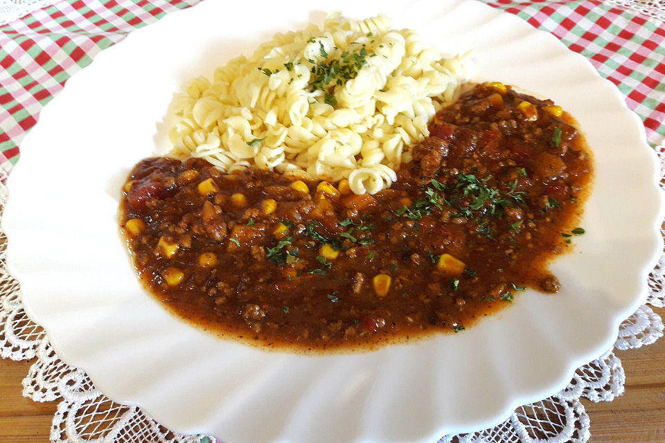 Bolognese ohne Pilze