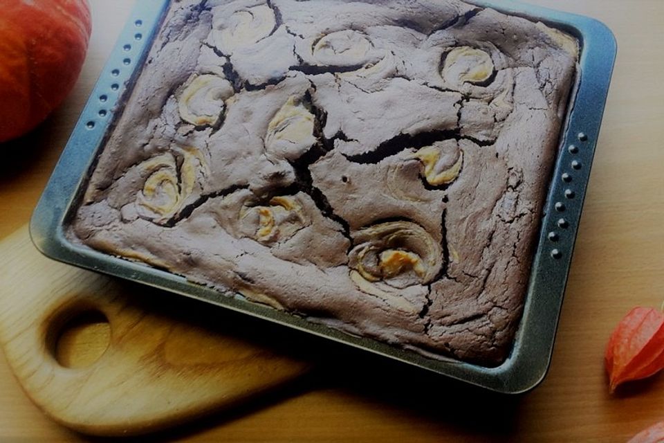 Saftige Kürbis-Brownies