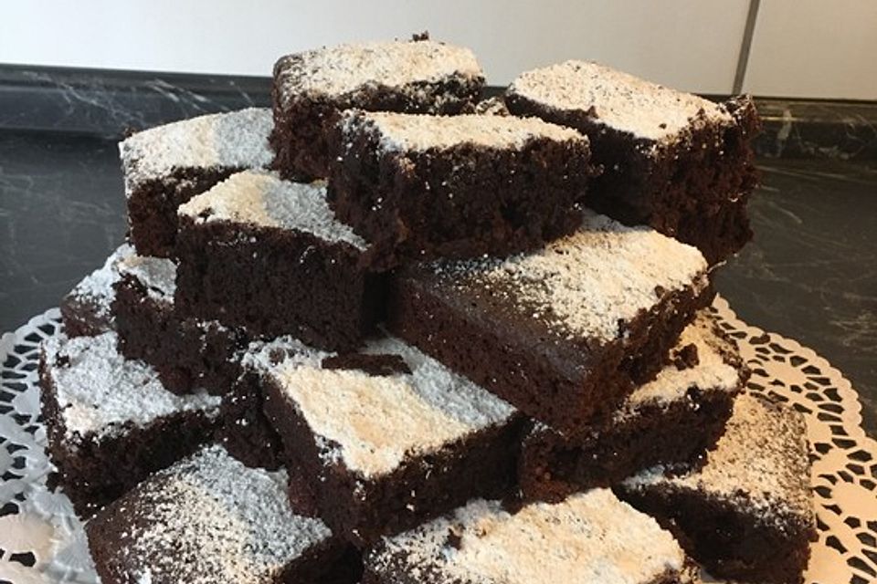 Brownies supersaftig