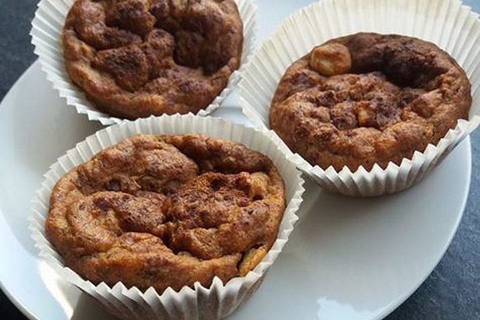 Bananen-Apfel-Muffins