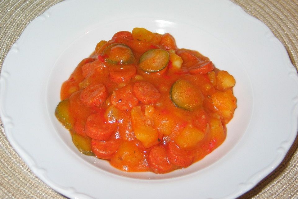 Kartoffelgulasch "Rotes Wien"