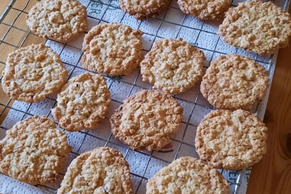 Schwedische Schoko-Haferflocken Cookies