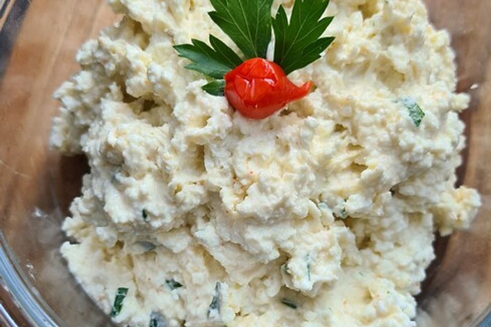 Feta-Creme mit griechischem Joghurt