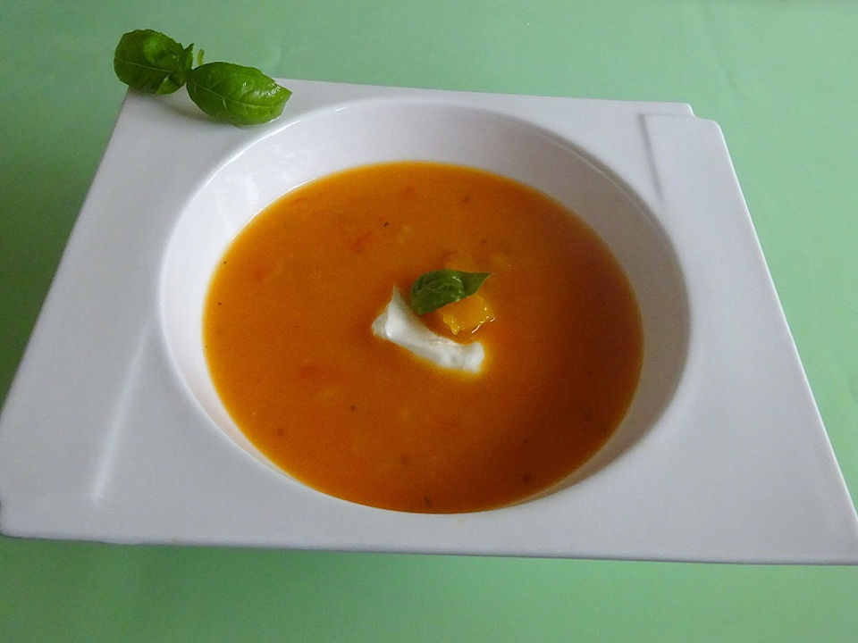 Fruchtig-scharfe Tomatensuppe von luvleo| Chefkoch