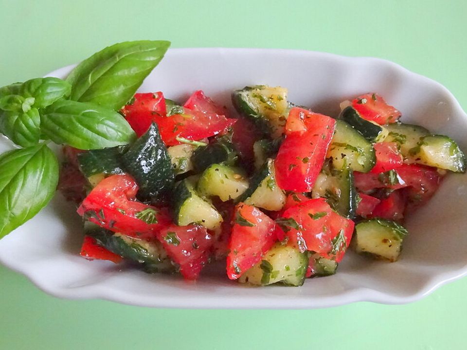 Zucchini-Tomaten-Salat von HPPascal| Chefkoch