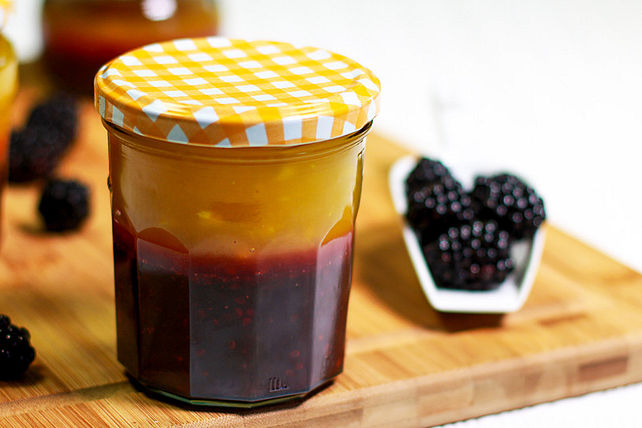 Zweifarbige Brombeer-Mango-Konfitüre von Esslust| Chefkoch