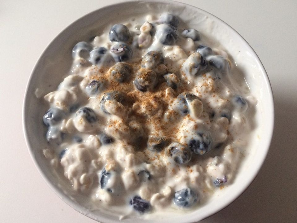 Binis Heidelbeer-Quark-Frühstück von binis | Chefkoch