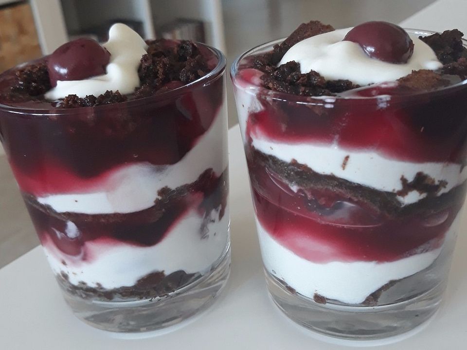 Schwarzwalder Kirschtraum Aus Dem Glas Von Judith Jonas Chefkoch 