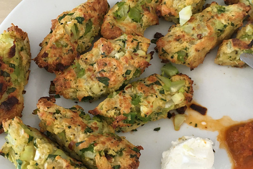 Brokkoli-Kroketten aus dem Backofen