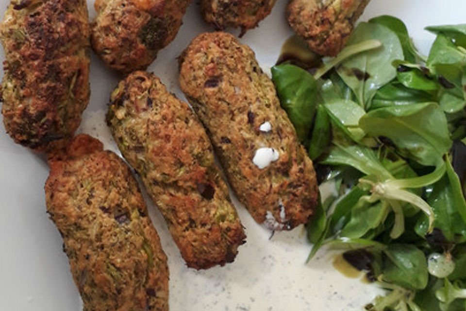 Brokkoli-Kroketten aus dem Backofen