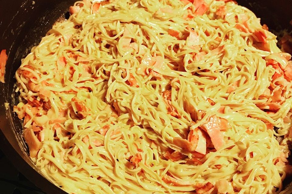 Low Carb Spaghetti Carbonara