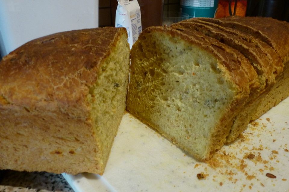 Kürbis-Buttermilch-Brot