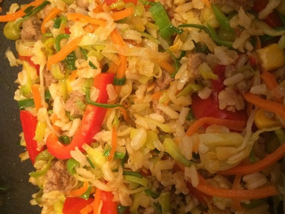 Asia-Pfanne mit Hack von BB285| Chefkoch
