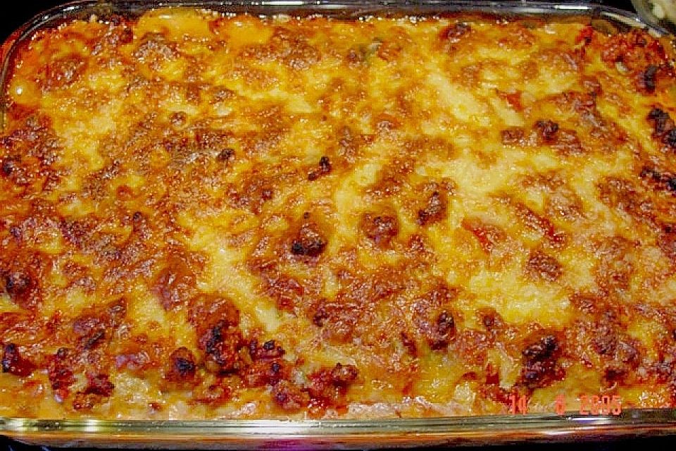 Furchtbar einfache Lasagne (Familienrezept)