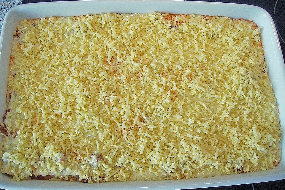 Furchtbar einfache Lasagne (Familienrezept)