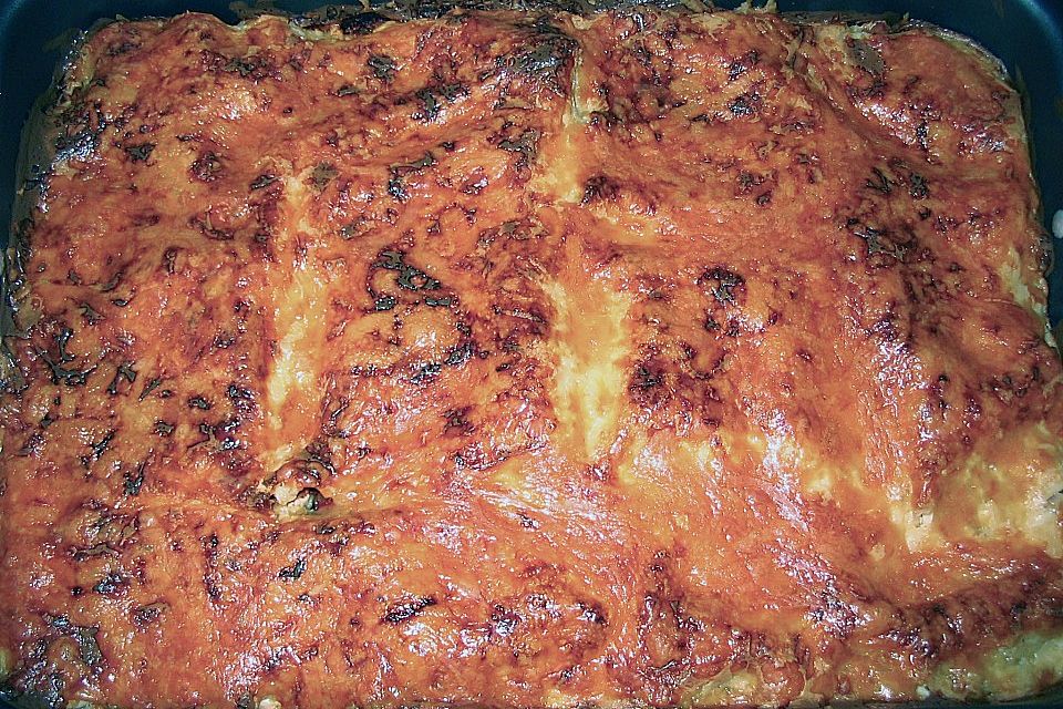 Furchtbar einfache Lasagne (Familienrezept)