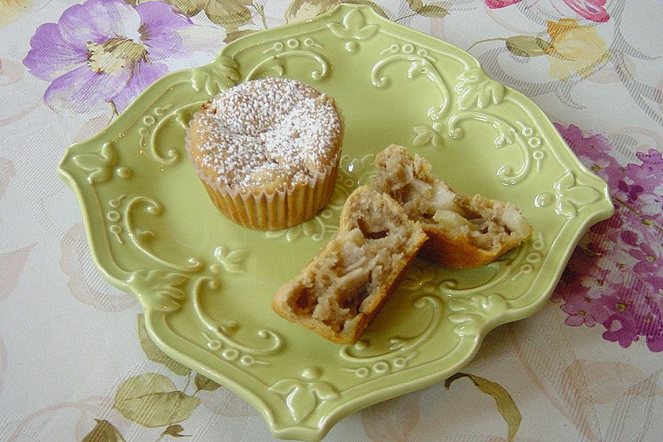 Zimtige Apfel - Muffins