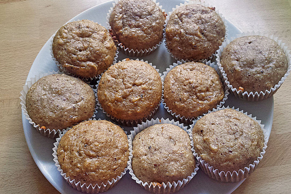 Zimtige Apfel - Muffins