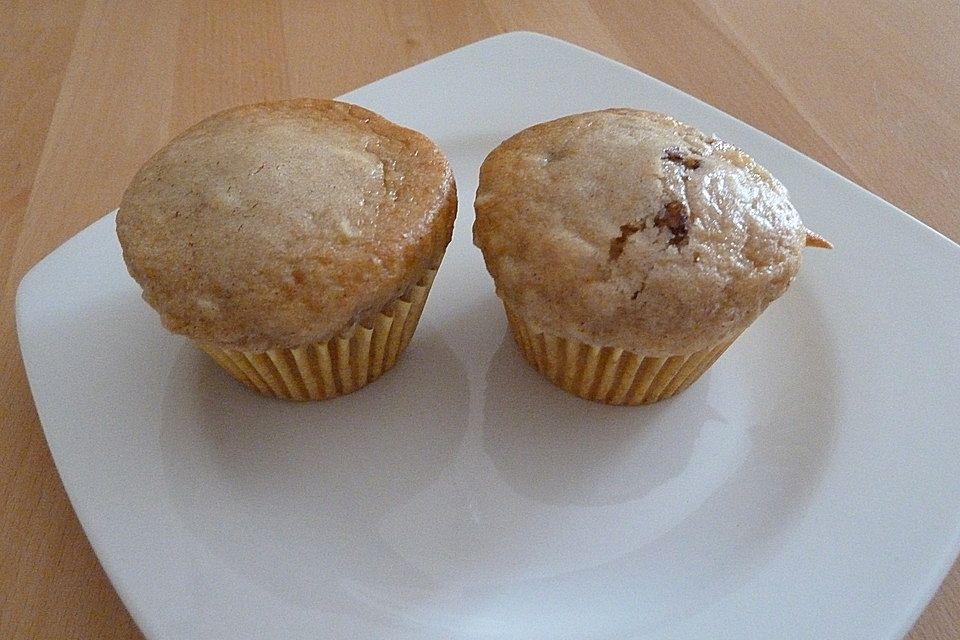 Zimtige Apfel - Muffins