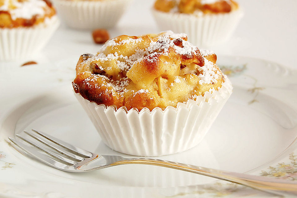 Zimtige Apfel - Muffins