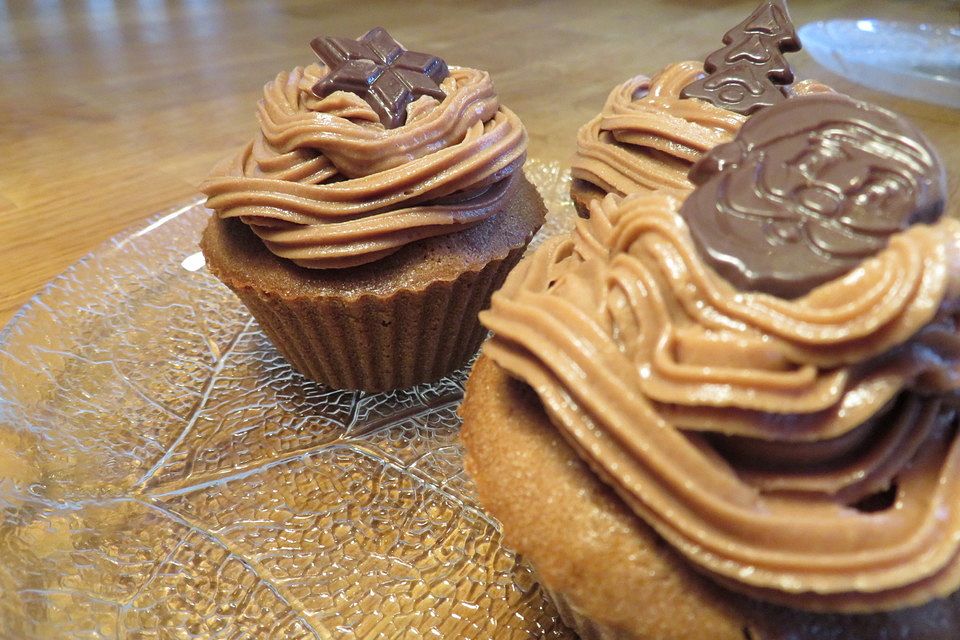 Rocher-Nutella-Cupcakes