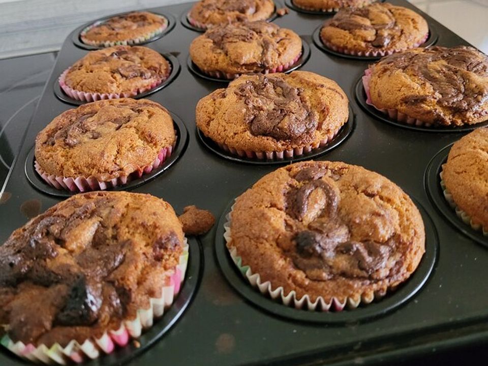 Nutella-Muffins von BakeClub_official| Chefkoch