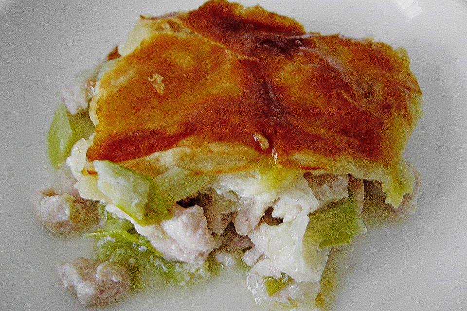 Chicken and Leek Pie