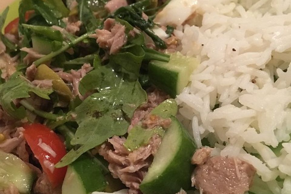 Fitnesssalat mit Rucola