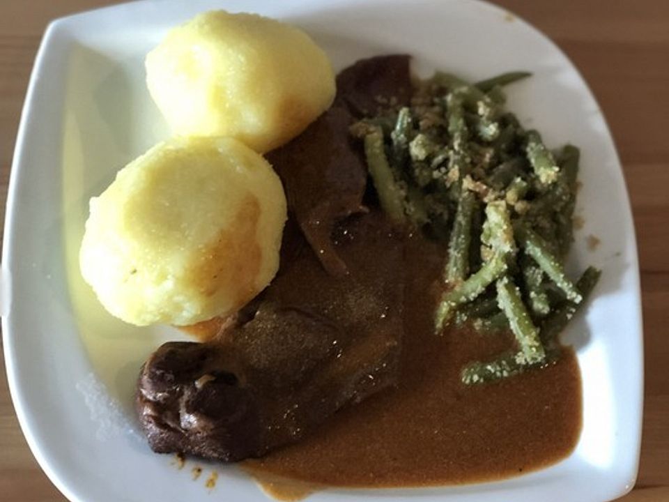 Geschmorte Lammkeule mit reichlich Sauce von boldi02| Chefkoch