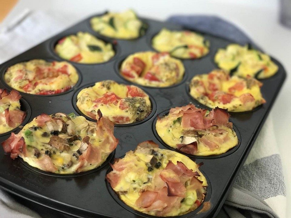 Gemüse-Eier-Muffins von ChristinaDuvinage| Chefkoch