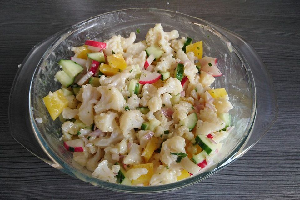 Blumenkohlsalat