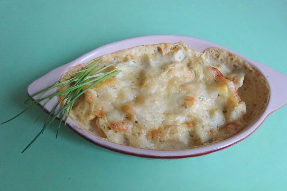 Kartoffelgratin mit Mehlschwitze