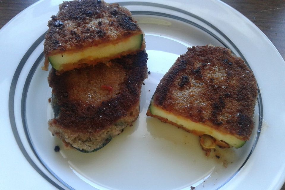 Zucchinischnitzel Zucchinischnitzel