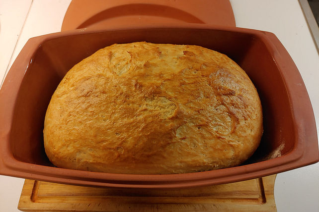 Brot im Römertopf von Struppwupp| Chefkoch