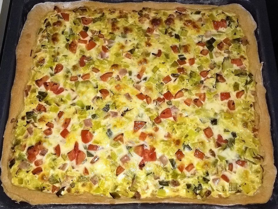 Lauchkuchen Tomate-Mozzarella von zuiko| Chefkoch