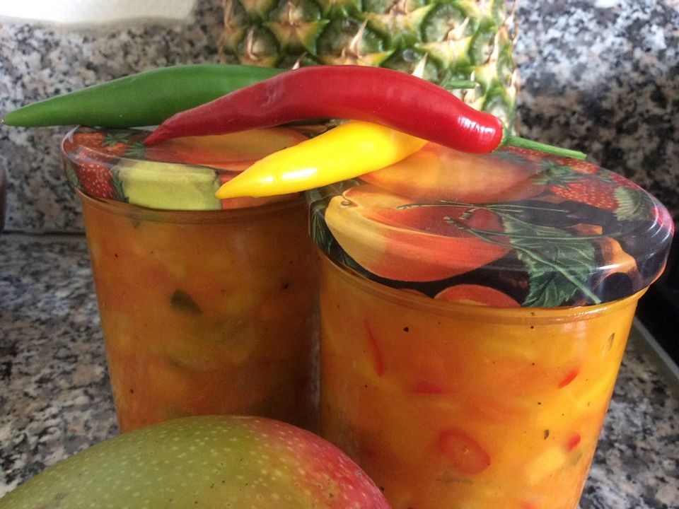 Fruchtiges Mango-Papaya-Chutney von Schokoliebhaberin| Chefkoch