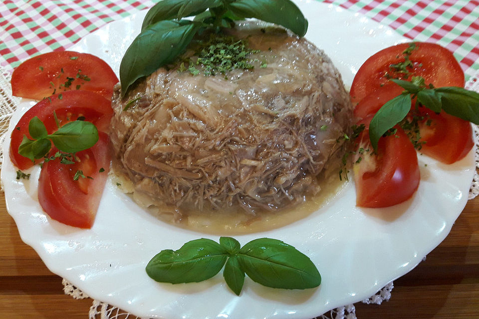 Sauerfleisch aus Eisbein