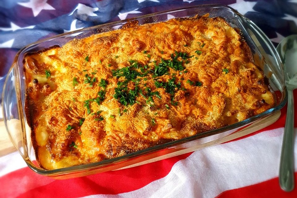 Amerikanische Mac 'n Cheese