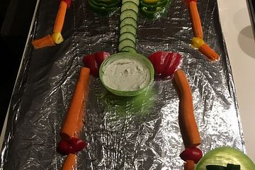 Gemuse Skelett Zu Halloween Von Dorisch Chefkoch 