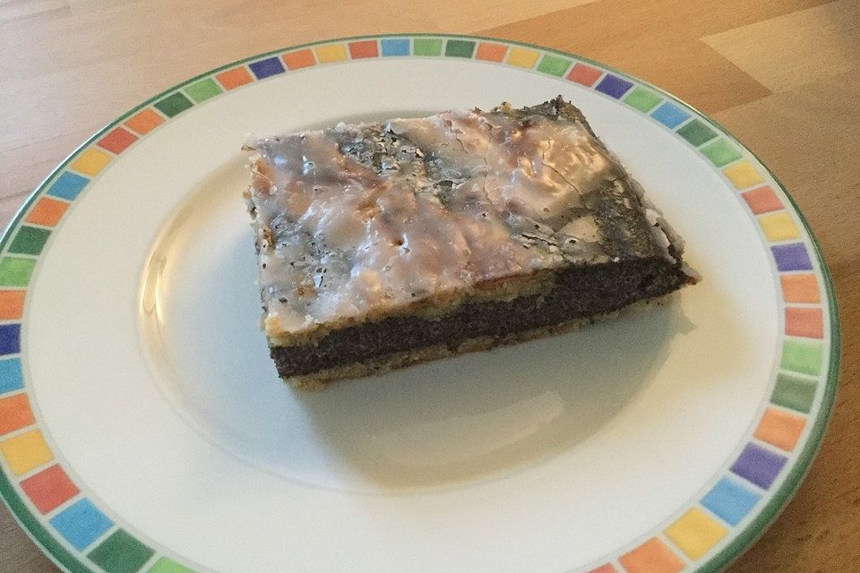 Mohnkuchen vom Blech