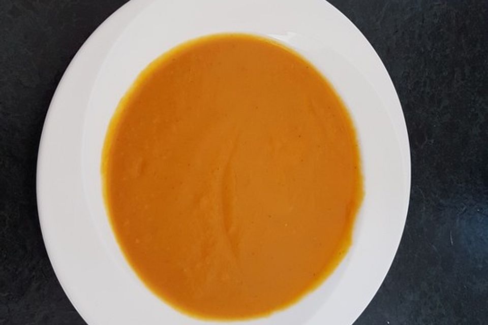 Ingwer-Möhrencremesuppe