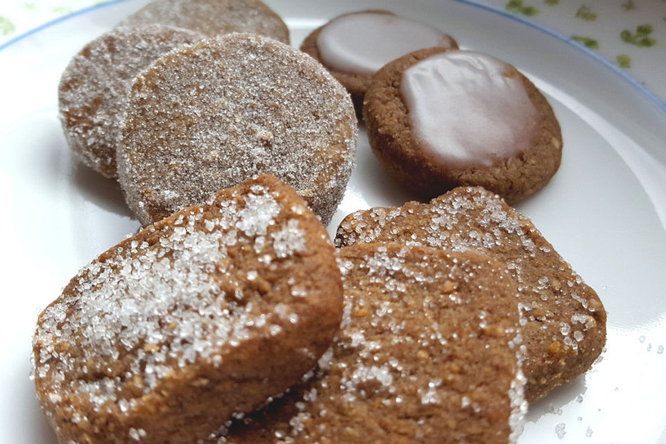 Aronia-Mandel-Plätzchen, weizenfrei