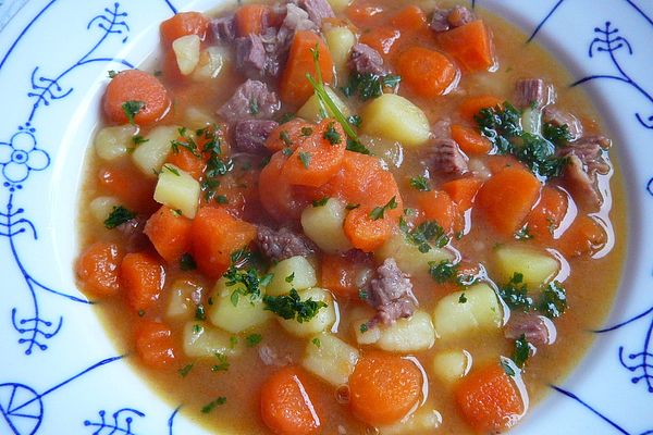 Bunter Möhreneintopf mit Rindfleisch von McMoe | Chefkoch