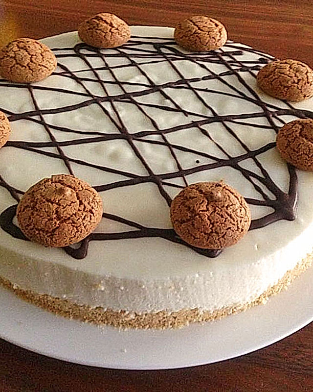 Amaretto - Mousse - Cheesecake (ohne backen)